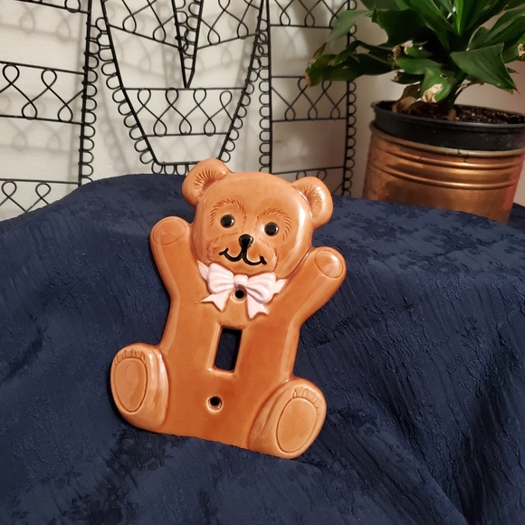 Other - FREE WITH BUNDLE!! Teddy bear light switch cover